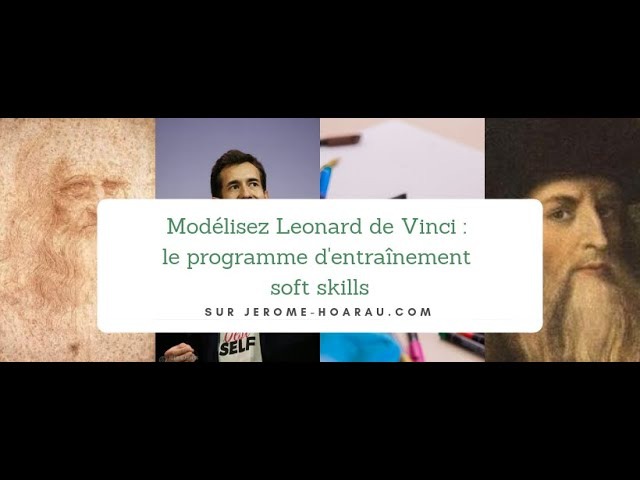 Modelisez leonardo da vinci