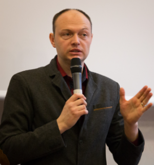 Nicolas Lisiak pendant les Conférences Apprendre à Apprendre